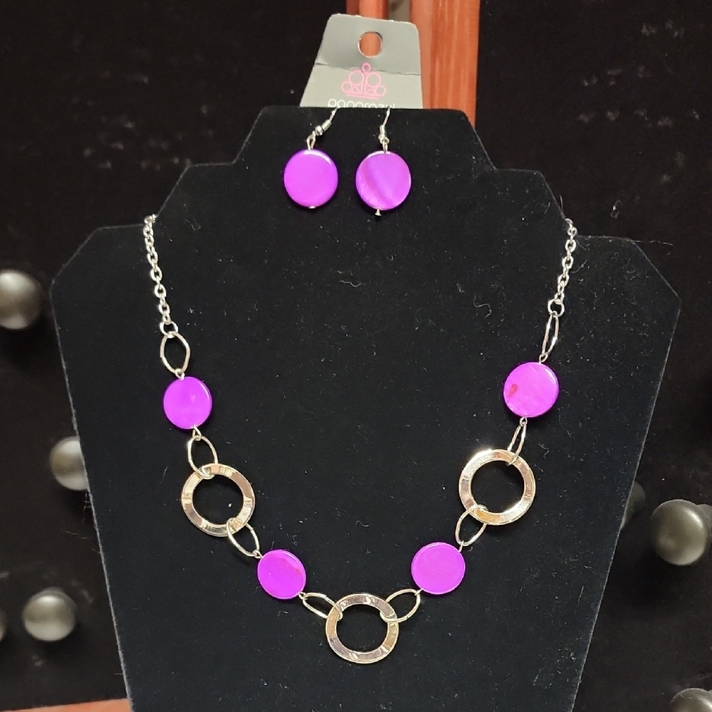 Paparazzi Necklace - Bermuda Bliss - Purple